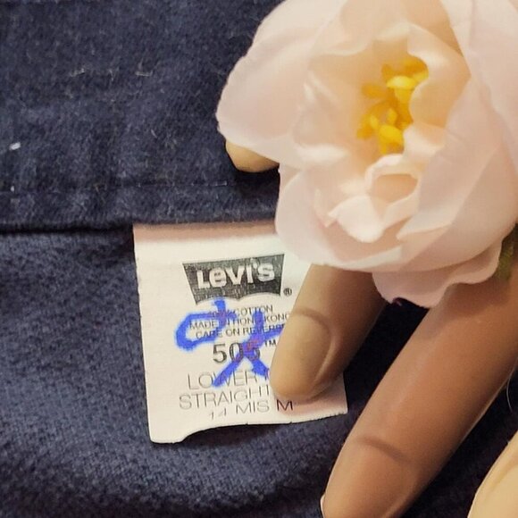 Levi's Original 501Jeans, Not Worn, Women's Blue Jeans, Size 12M - Picture 3 of 8